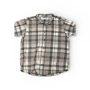 Columbia Men’s Plaid Button-Up Shirt XL | Short Sleeve